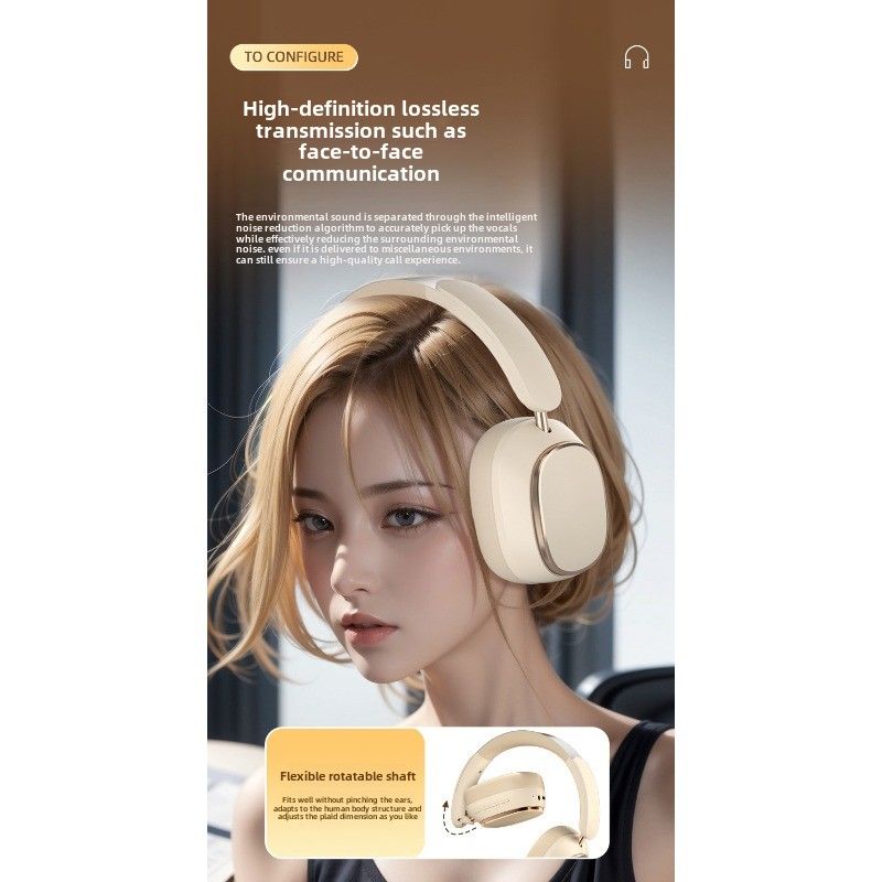 Nuovo auricolare pieghevole in metallo M15 Auricolare Bluetooth TYPE-C Subwoofer HIFI Auricolare wireless_voghion.com