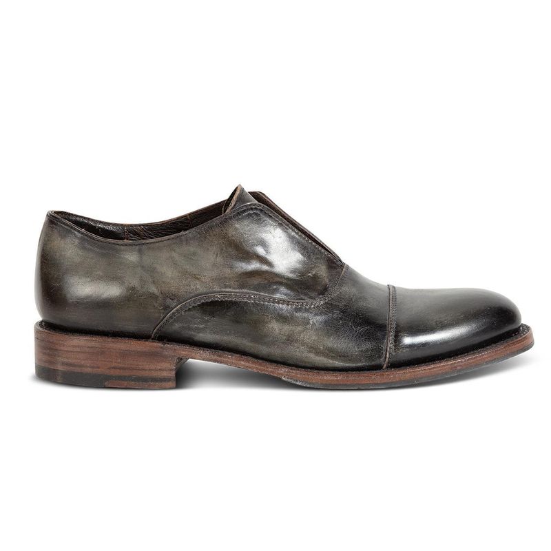 Scarpe casual da uomo in pelle con tacco basso e testa tonda, di qualità imbattibile, 2025_voghion.com