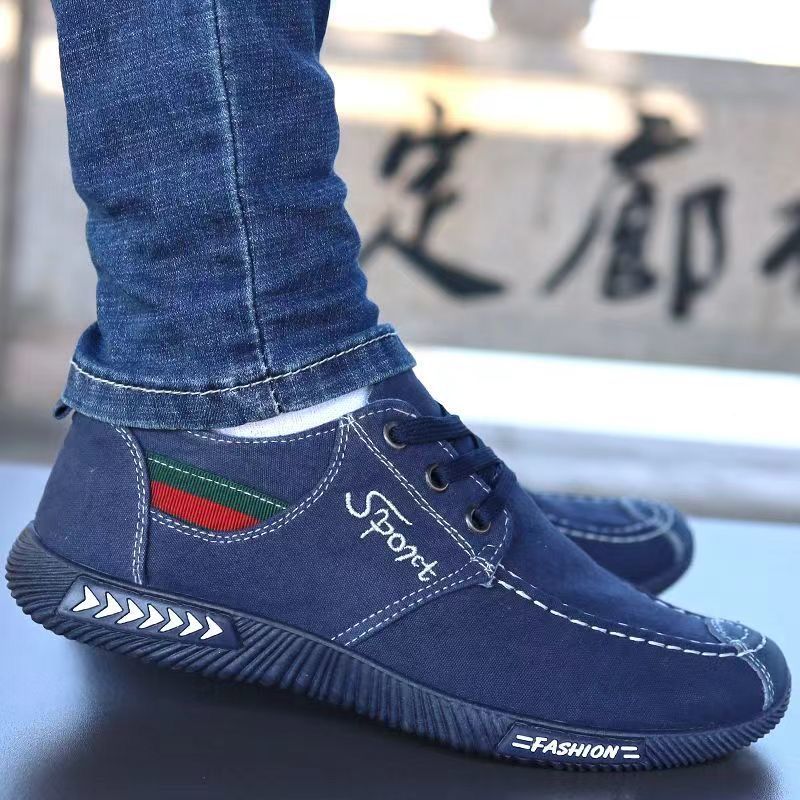 TerraStride 2025 Summer Men's With Rubber Sole, Safety Non-Slip Casual Work Shoes, Old Beijing Cloth Shoes For Middle-Aged And_voghion.com