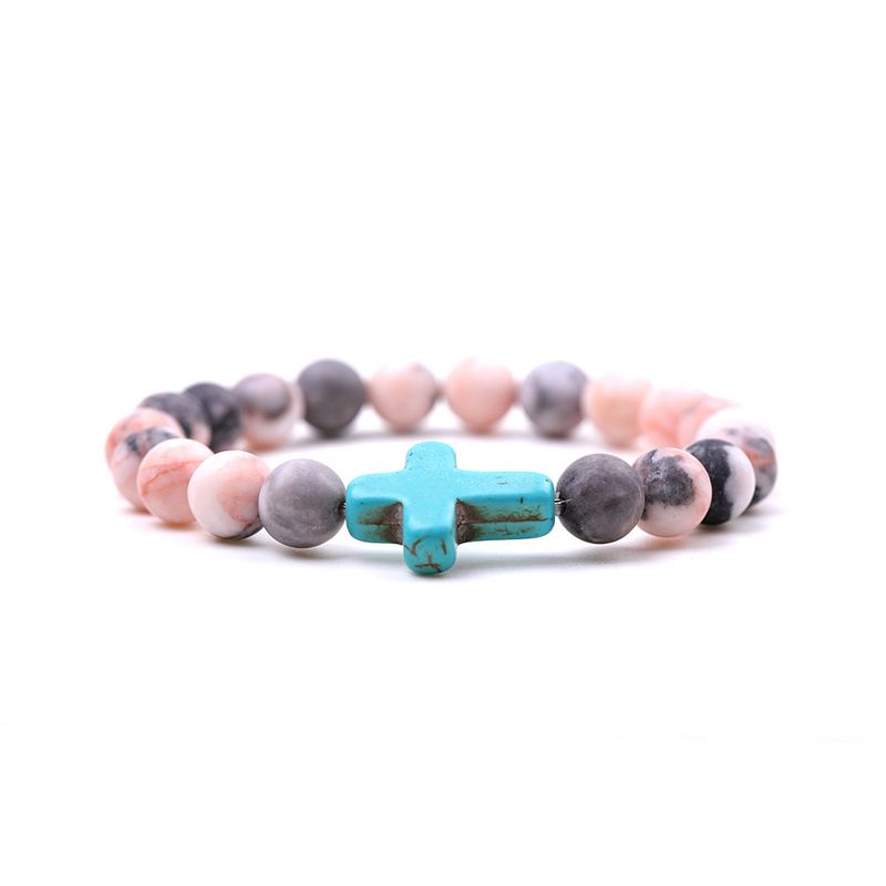 Bracelet en cristal zèbre rose pour femme – Cadeau élégant et tendance pour la fête des mères, la Saint-Valentin et un anniversaire_voghion.com