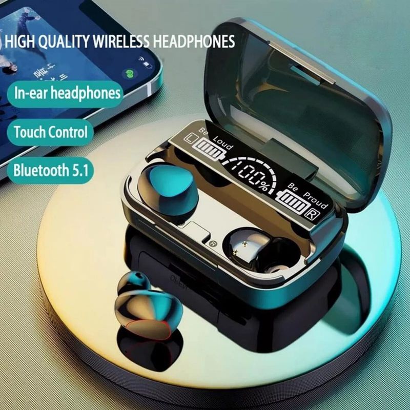 Bluetooth Wireless Kopfhörer TWS Ohrhörer Mini In-Ear Pods für iPhone Android_voghion.com