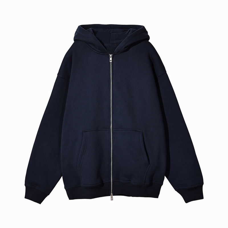 Men's Clothing iron zipper hoodie light cardigan zipper hooded sweatshirt _voghion.com