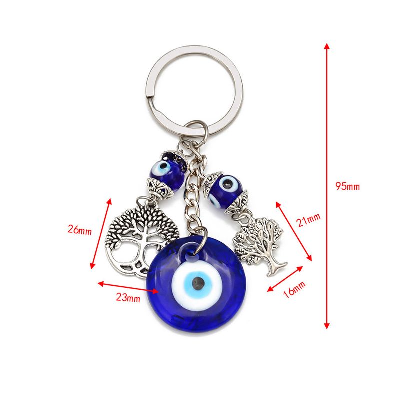 Hand-Schlüsselanhänger, T Ü Rkiye, blaues Auge, Schmuck, Fatimas Hand, Legierung, anhängig, Wanddekoration für Zuhause_voghion.com