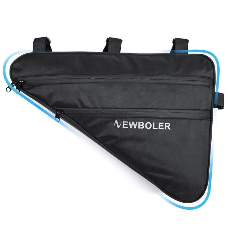 NEWBOLER Large Bicycle Triangle Bag Bike Frame Front Tube Bag Waterproof Cycling Bag Pannier Ebike Tool Bag Accessories_voghion.com