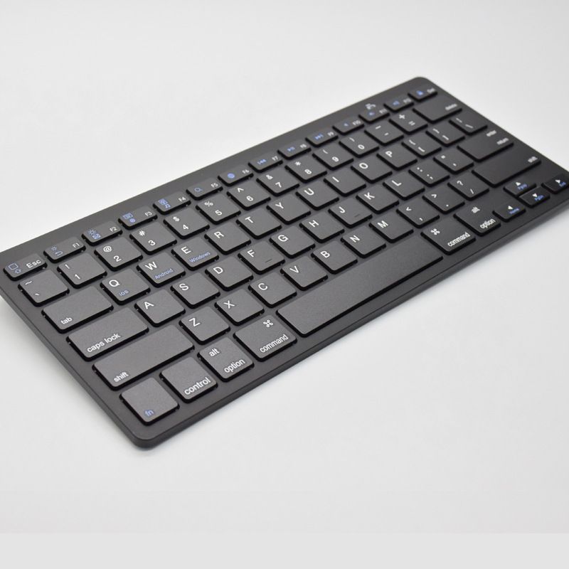 Slim Bluetooth Keyboard For Tablet & PC, Wireless Portable Keyboard With X-Structure Keys, 78-Key Compact Design, Compatible With Multiple Devices_voghion.com
