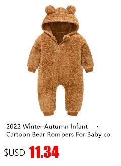Vinter drengefrakke 2024 Ny babypelskrave Hættebomuld Plus Velvet Thicken Varm jakke til børn Parka 2-8 år Børnetøj_voghion.com