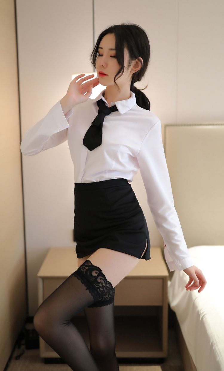 Intimo sexy da notte, gonna attillata, uniforme, segretaria, insegnante, professionale, set_voghion.com