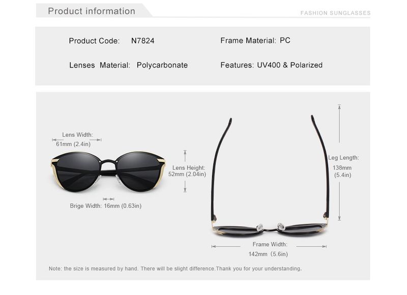 KINGSEVEN Cat Eye Sunglasses polarized Alloy Frame+TR90 Sun Glasses Women Fashion Retro Oculos De Sol Gafas UV400_voghion.com