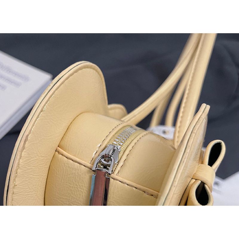 Bolsa de ombro feminina em formato de coração, nova coleção outono/inverno 2025, elegante e versátil_voghion.com
