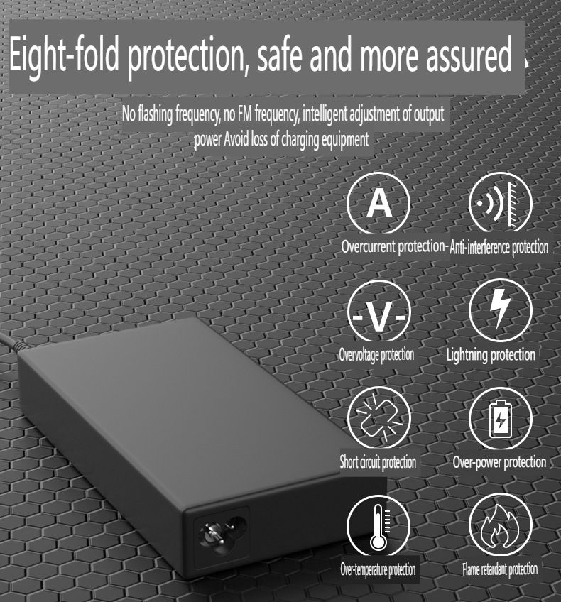 Gilt für HP 150 W Light And Shadow Night Wizard Laptop-Netzteil, 19,5 V, 7,7 A, Computer-Ladegerät, 4,5 x 3,0 mm_voghion.com
