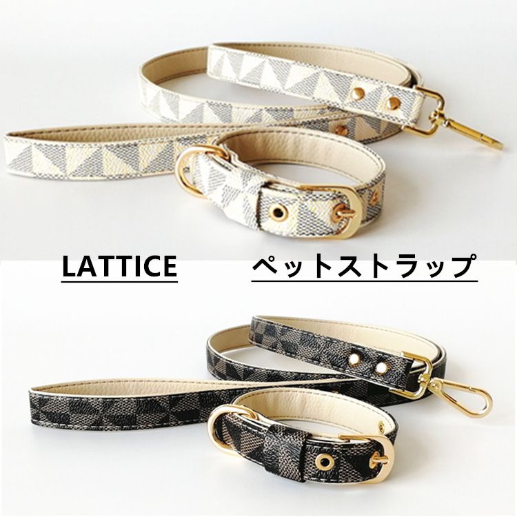 Nuova grande collana Pai in pelle a quadri per gatti, bulldog francese, collare per cani, accessori per animali domestici_voghion.com