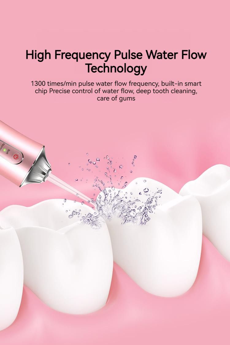 New Electric Tooth Flusher, Portable Stone Removal, Waterproof Large Water Tank, Tooth Washer, Household DIY Water Floss_voghion.com