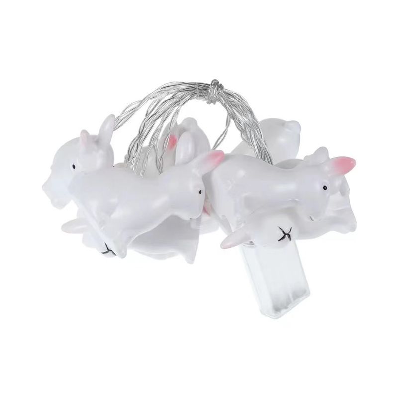 Easter Bunny Light String Children's Room Decorative Light Little White Rabbit Night Light Wholesale Led Light_voghion.com