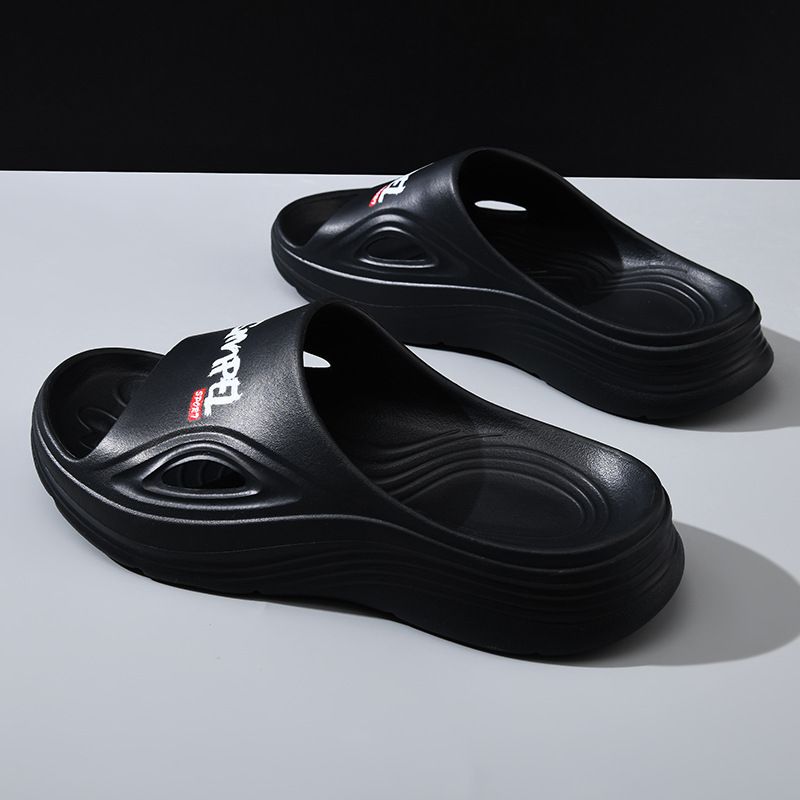 Pantofole estive da uomo One Line, versatili per l'uso all'aperto, inodori, con suola spessa in EVA che aumenta l'altezza._voghion.com