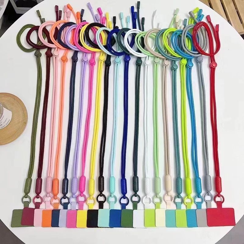 Tracolla di nuovo stile, collo a tracolla, chiave del cellulare alla moda, etichetta appesa, corda regolabile per evitare perdite_voghion.com