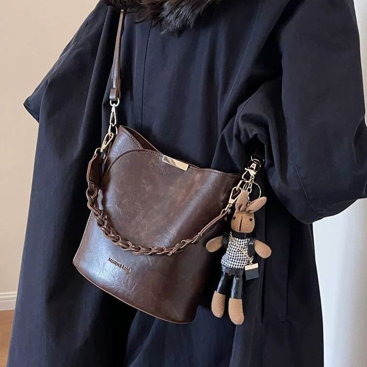 Sac seau polyvalent à bandoulière de haute qualité pour femmes, nouveau modèle 2024_voghion.com