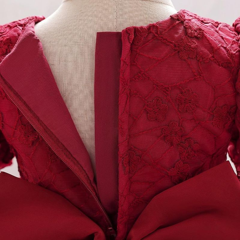 Nuovo vestito per neonati e bambini, festa di compleanno, vestito da principessa, gonna tutù dolce in rete ricamata a bolle_voghion.com