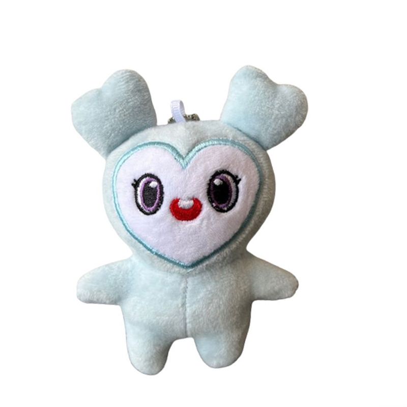 1/9PCS Lovelys Peluche Super Star Coreana Peluche TWICE Momo Bambola Portachiavi Ciondolo Portachiavi Peluche Per Fan Ragazze Compleanno Gif_voghion.com