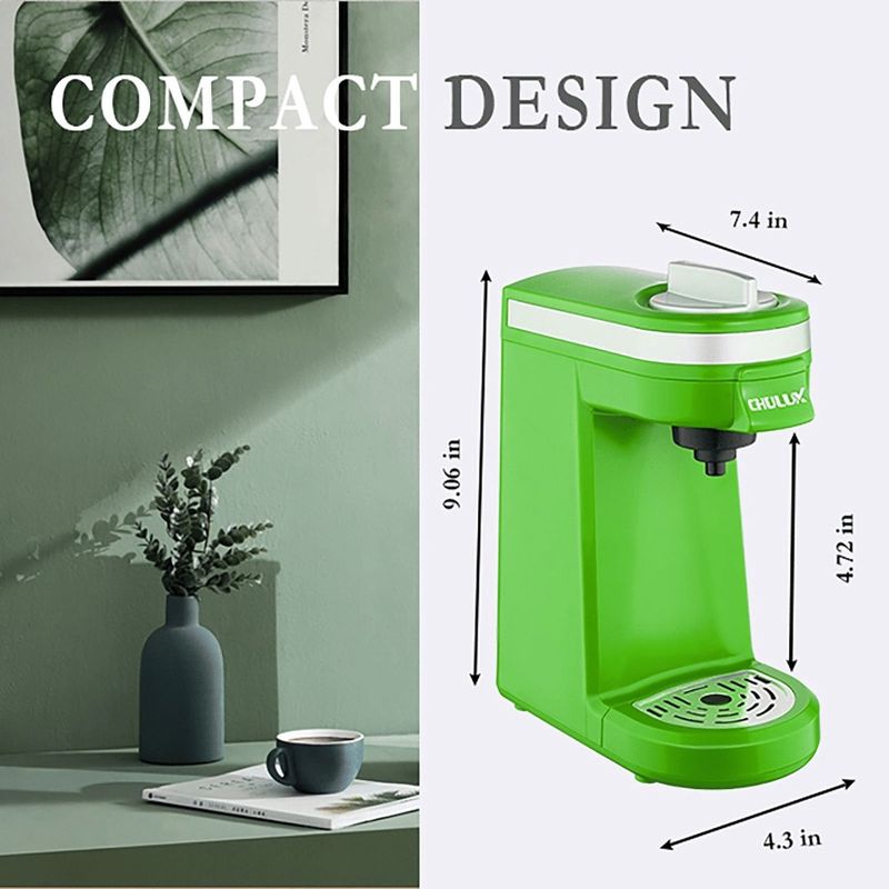 Coffee Removable Serve Drip Maker Tray Single Green With CHULUX_voghion.com