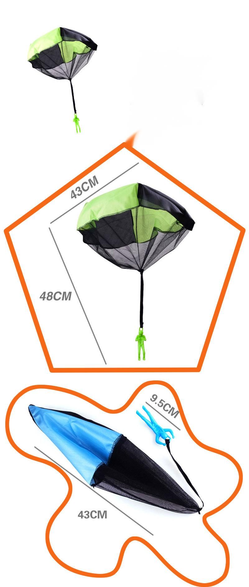Lancio a mano Giocattolo per bambini Asilo nido Volo a vela Paracadute Scuola elementare Studenti Sport all'aria aperta Lancio aereo_voghion.com