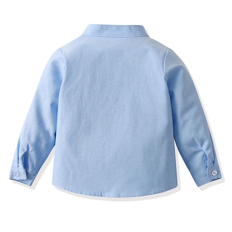 Ropa para niños Camisas de manga larga para niños, hermosas camisas exteriores para niños de primavera, chaquetas casuales de colores dulces, camisas para niños de estilo universitario_voghion.com