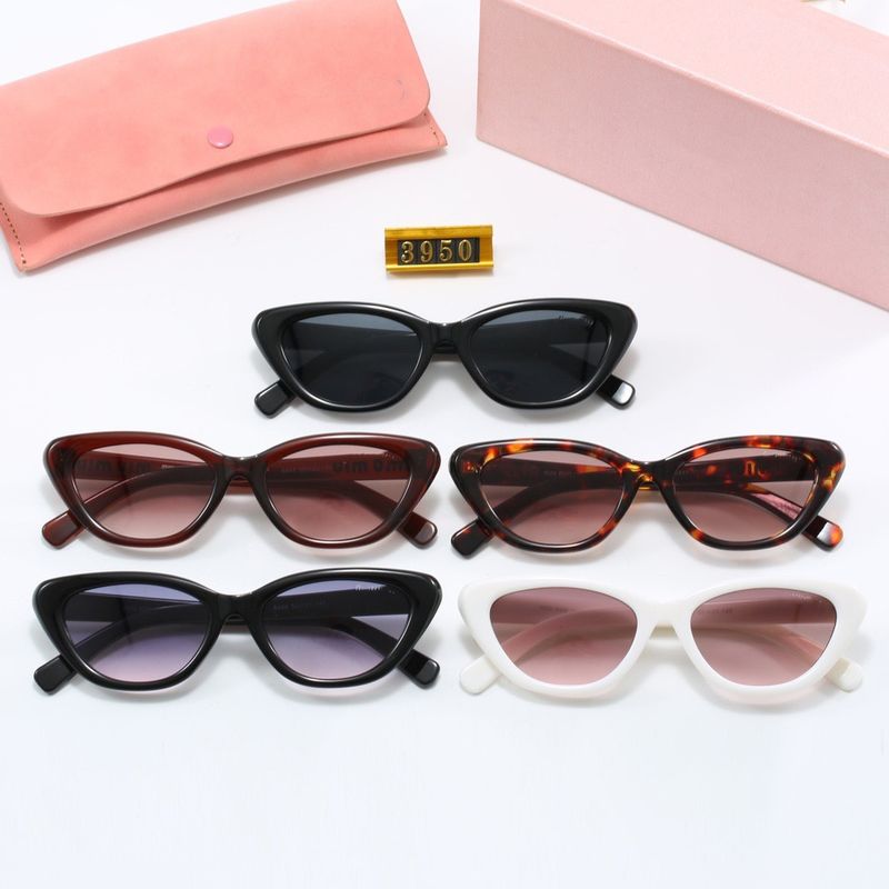2024 Nuovo Cat Eye con protezione UV, spettacolo avanzato del viso, occhiali piccoli, occhiali da sole casual alla moda_voghion.com