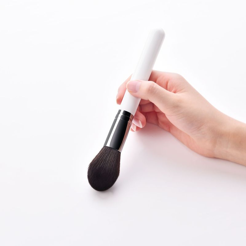 Set de 15 pensule de machiaj, vârf de pensulă, mâner din lemn, argintiu, pensulă pentru pudră liberă, pensulă pentru blush, instrumente de machiaj GUJHUI_voghion.com