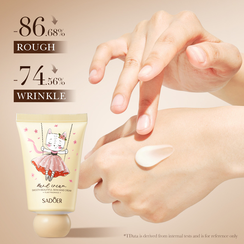 SADOER Smooth Skin Fragrance Anti drying Autumn and Winter Hand Cream_voghion.com