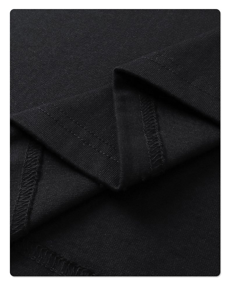 Große, kurze Version, lockeres Herren-Kurzarm-T-Shirt, nahtlos, große Herrenbekleidung_voghion.com