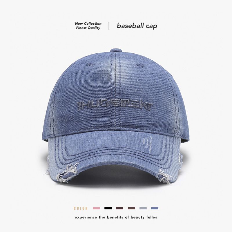 Berretto da baseball con visiera parasole da uomo, con ricamo a lettera, morbido, da donna, da viaggio transfrontaliero, all'ingrosso_voghion.com