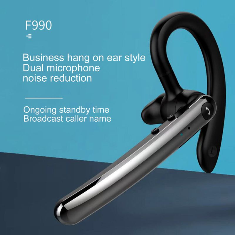 Noise Cancelling Bluetooth-kompatibel F990 Kopfhörer Ohr Dual ENC Haken Reduktion Smart Vocal Wirel Kopfhörer für_voghion.com
