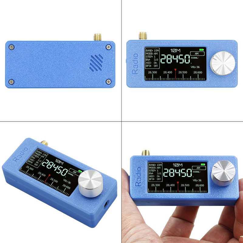 SI4732 Portable 0.5-108 MHz LSB USB AM FM Mini Pocket Radio_voghion.com