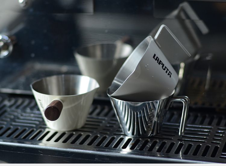 Stainless Steel Measuring Italian Extraction Espresso 304 Ounce Graduated Cup 100ml_voghion.com