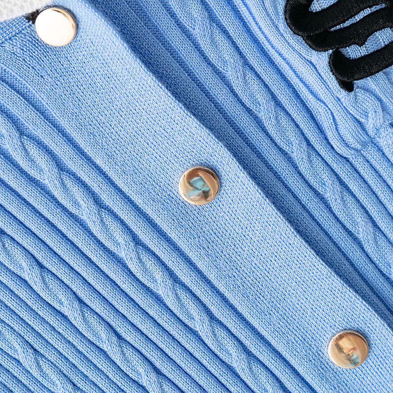 Abito aderente in maglia con maniche lunghe e gonna aderente sul fondo per le donne, modello Cross Border, primavera e autunno_voghion.com