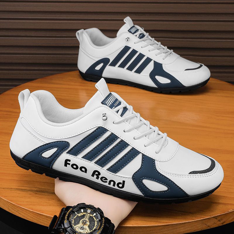 Frühling 2025 Neue wasserdichte und rutschfeste Sport-Laufschuhe in Schwarz für die Arbeit mit Sicherheitsschuhen für Männer_voghion.com