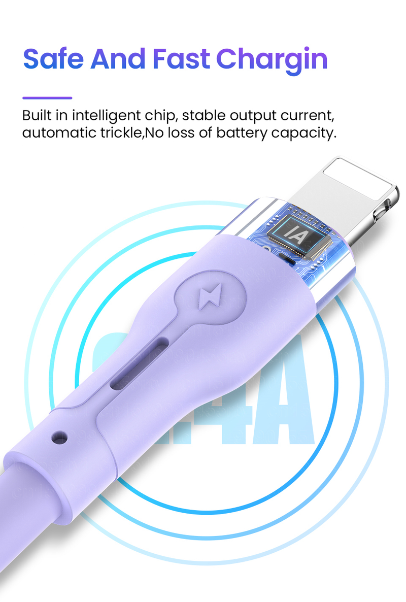 USB PD30W C Fast Charging Cable for iPhone 14 13 12 Pro Max Liquid Silicone Mobile Phone Origin Charger Cable      harging able   _voghion.com