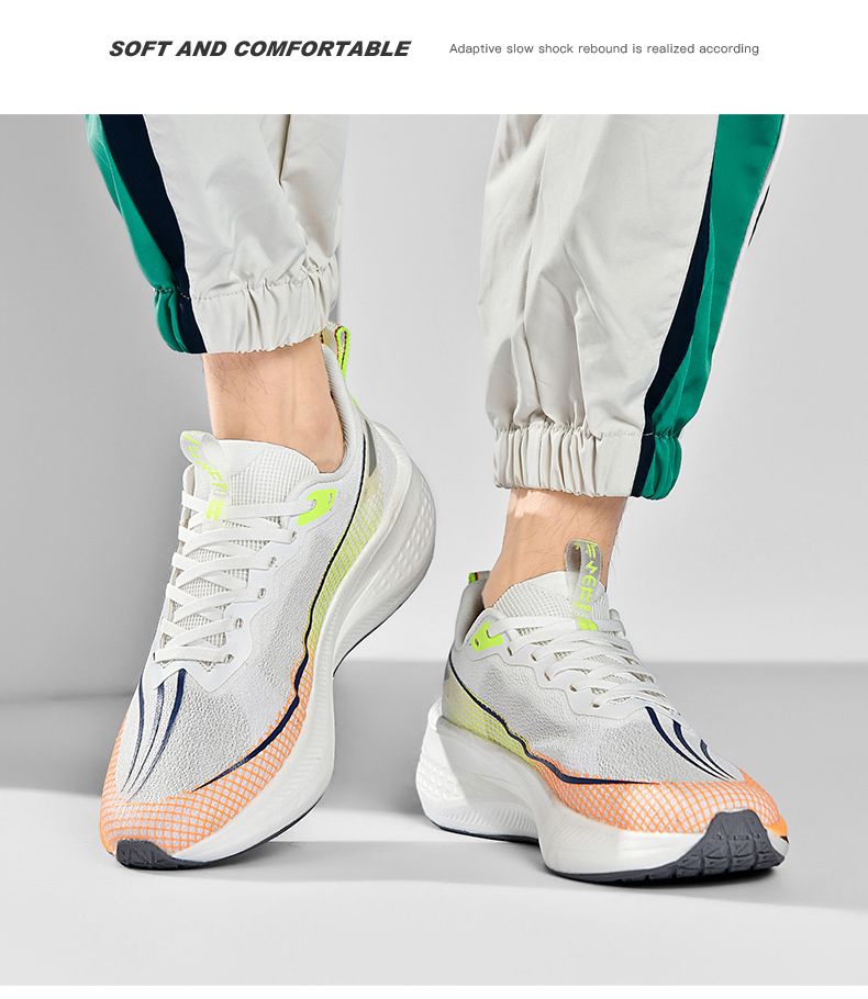 Nuove scarpe da corsa per coppie con piastra in carbonio esplosiva e suono di attrito, scarpe da ginnastica ammortizzanti per maratona da donna per studenti maschi_voghion.com