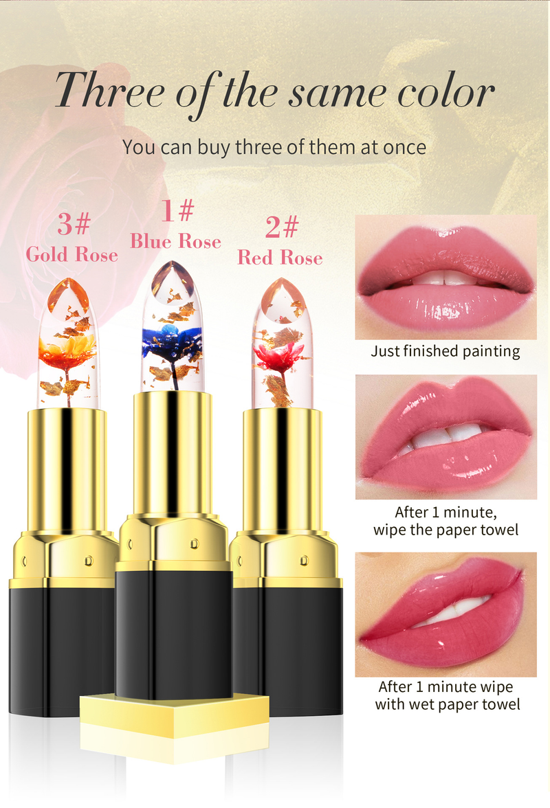 Βάλσαμο λουλουδιών, Vegan Lip Balm και Lip Stain, Βάλσαμο για τα Χείλη που αλλάζει το Χρώμα του pH, Βαφές Lip Balm, Φυσικό Lip Balm _voghion.com