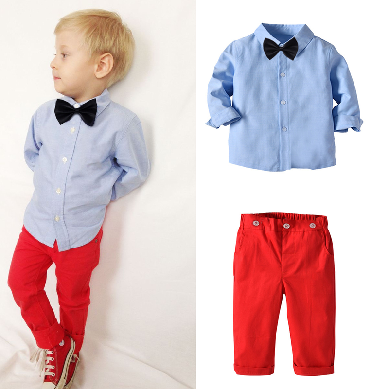 Abbigliamento per bambini Abito da ragazzo Camicia lunga per bambini Pantaloni Abito formale Abito da ospite per banchetti primaverili e autunnali_voghion.com
