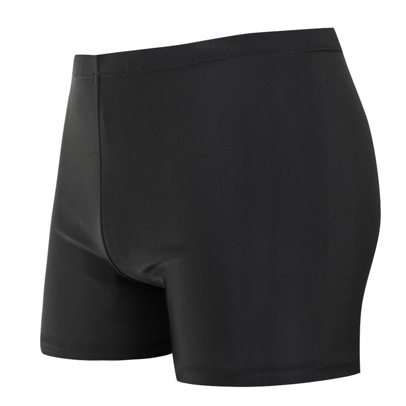 Boxer da uomo ad angolo piatto, set da bagno da uomo comodo e alla moda, oltre a pantaloncini da bagno larghi e larghi per le sorgenti termali_voghion.com