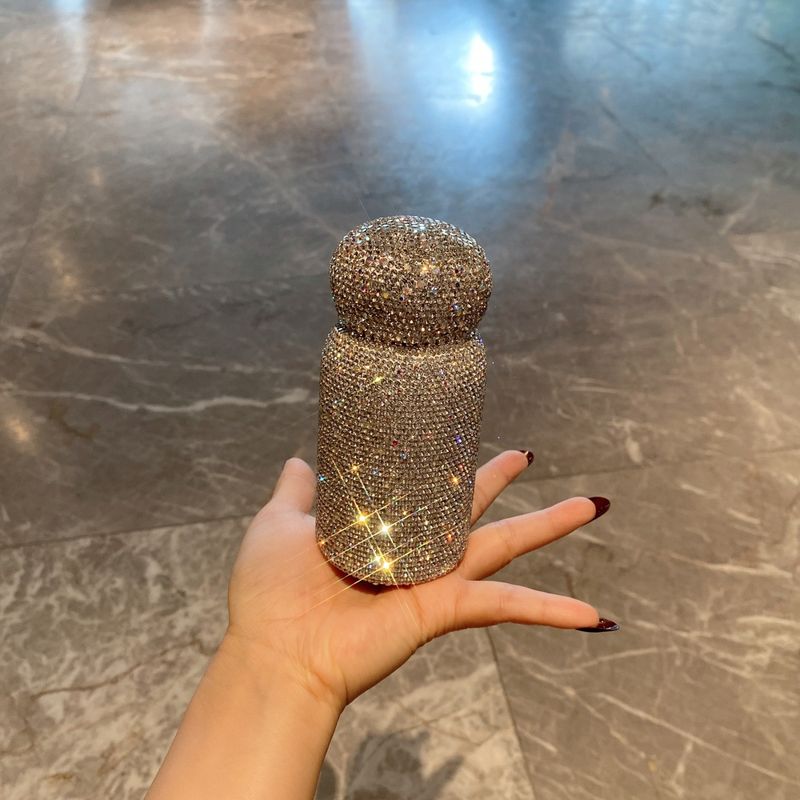 Elegant Bullet-Shaped Stainless Steel Tumbler - 304 Inner Layer, Compact & Stylish (180ml/220ml, Perfect For Women, Travel & Gifts)_voghion.com