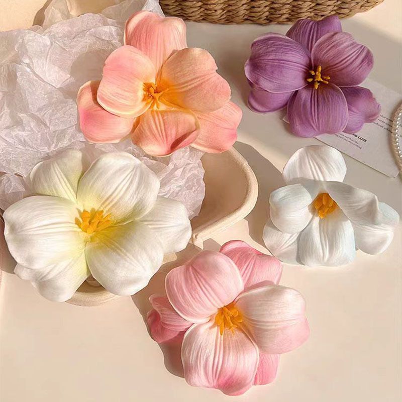 Accessoires pour cheveux pour femmes, épingle à cheveux en forme de fleur de tulipe, super fée, nouvelle forêt, épingle à cheveux, frange latérale, pince à bec de canard_voghion.com