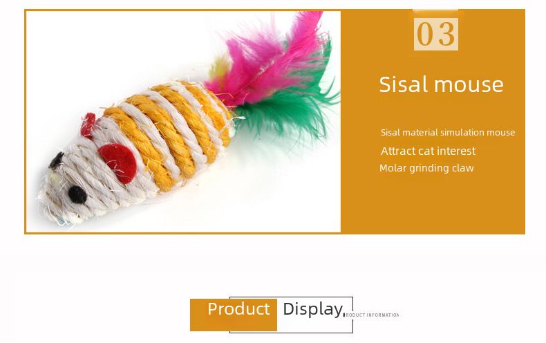 Huisdier Katten Speelgoed Bel Bal Veer Plagende Kat Stok Pluche Muis Veer Katten Tunnel 24 Stuks Set_voghion.com