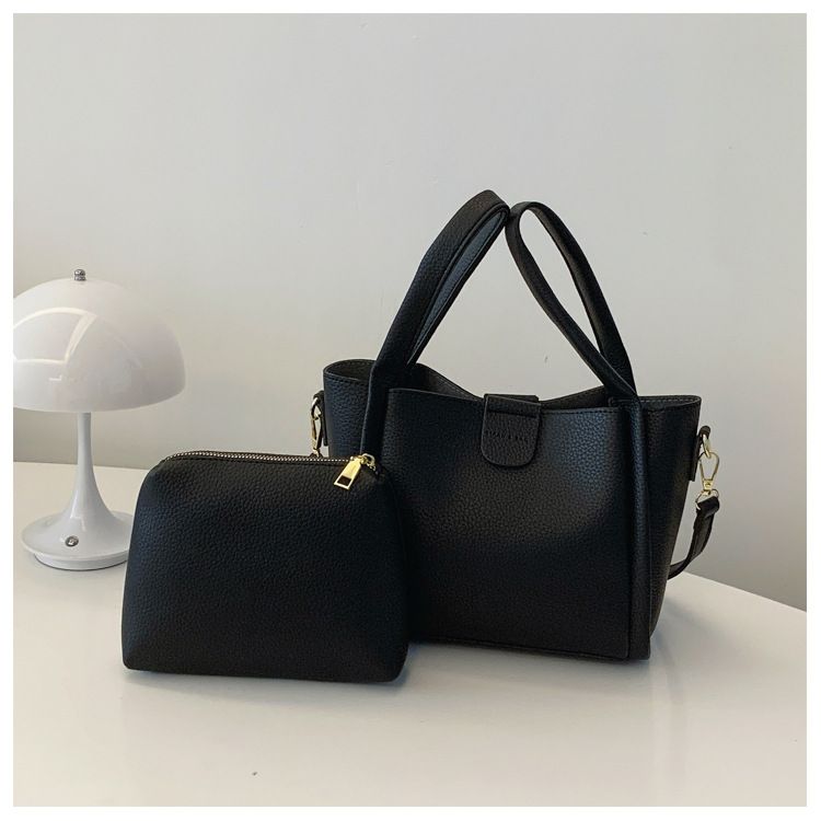 Handtasche mit hochwertiger Textur, vielseitig einsetzbar, Gemüsekorb mit großer Kapazität, einzelner Schultereimer_voghion.com