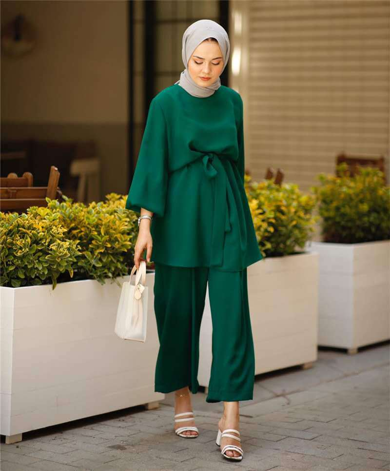 Ropa de mujer Trajes árabes Moda Hijab_voghion.com
