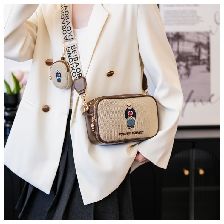 simple casual small bag women's 2024 autumn new daily commuting shoulder messenger bag_voghion.com