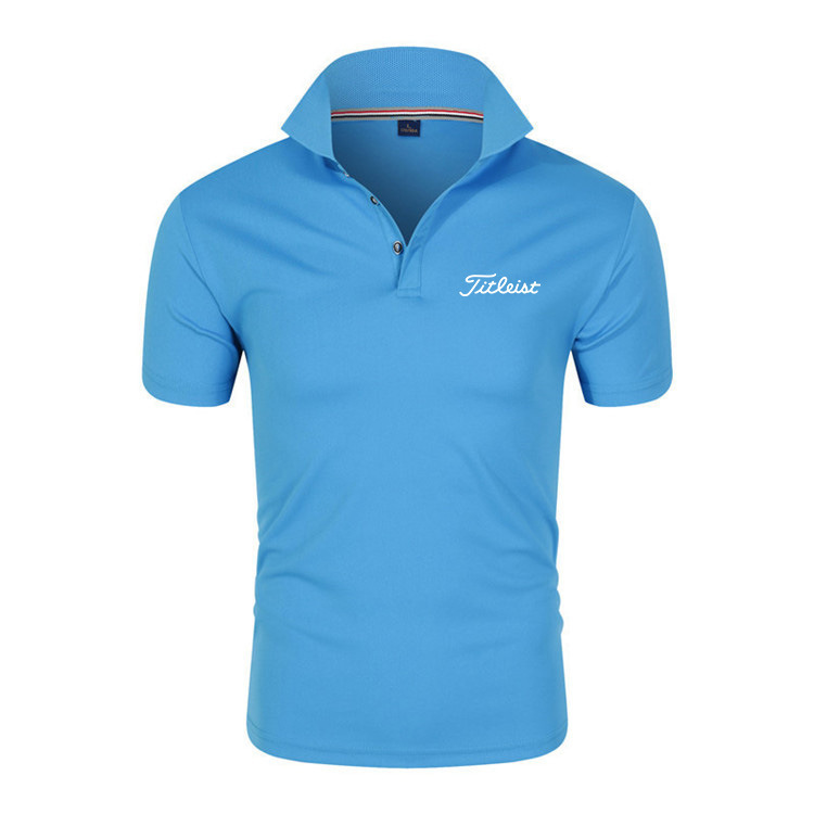 Golfové tričko s nápisem pánské polokošile Pánské tričko rovné_voghion.com