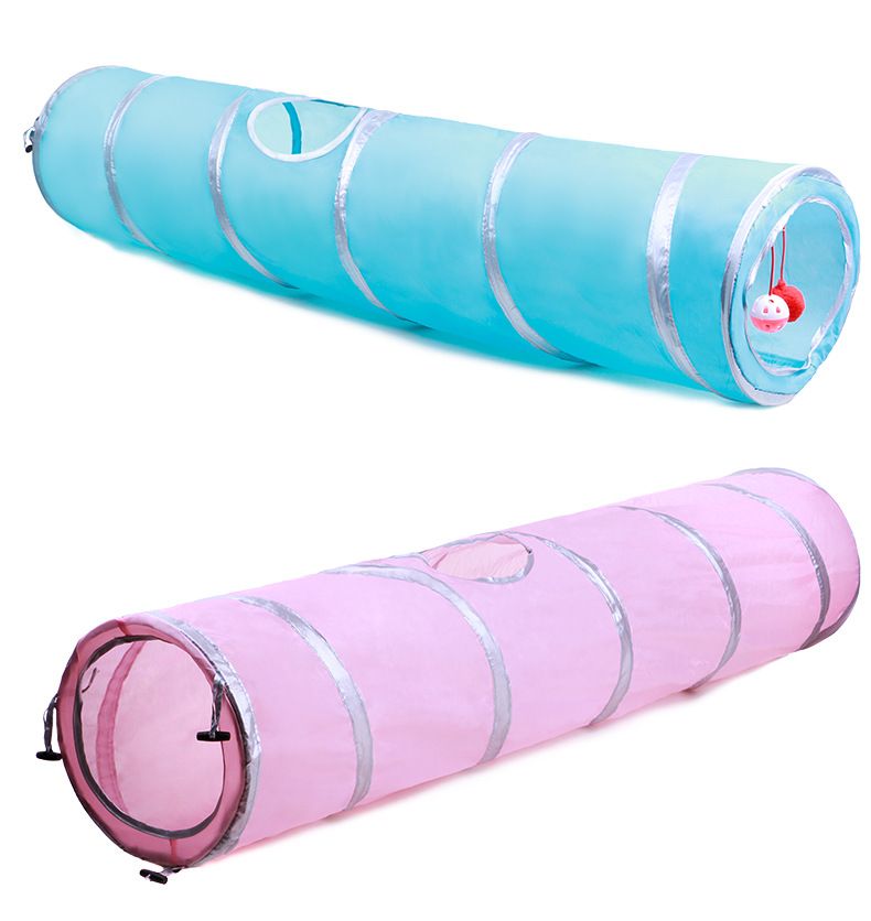Strictly Select Pet Supplies, carta antirumore, tunnel di stoccaggio bidirezionale, canale pieghevole, giocattolo intelligente per gatti, secchio diamantato_voghion.com