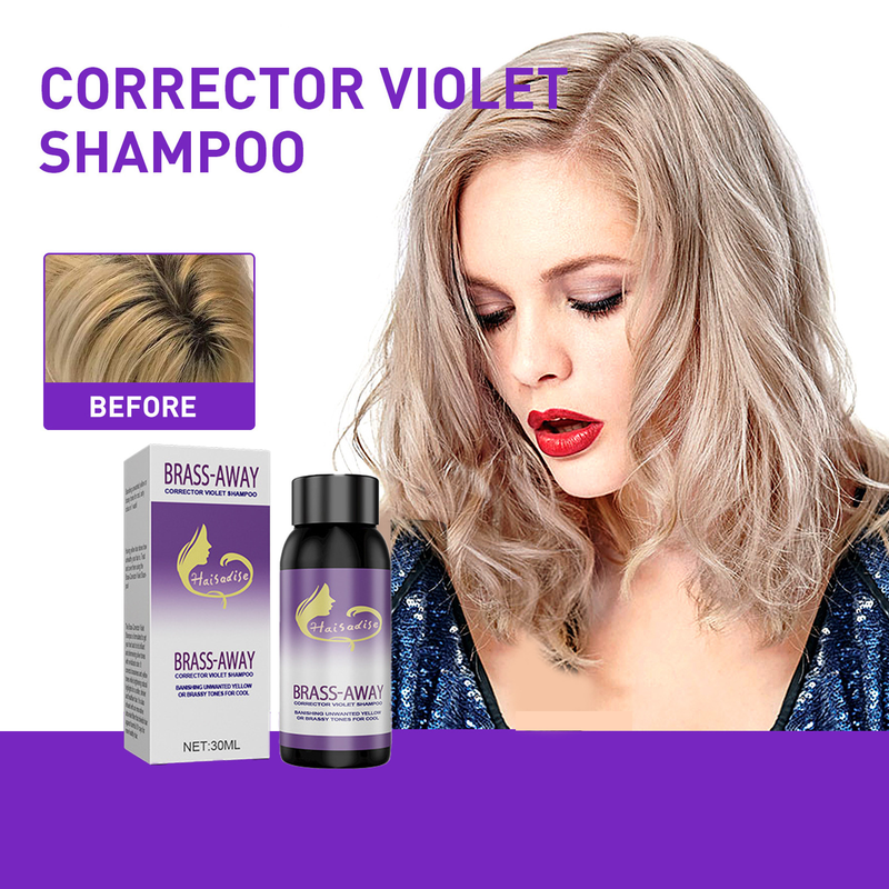 Yellowing, and Fading, Yellowing After Bleaching, Gray Hair Care Lock Fixed Color Shampoo 2024 new_voghion.com