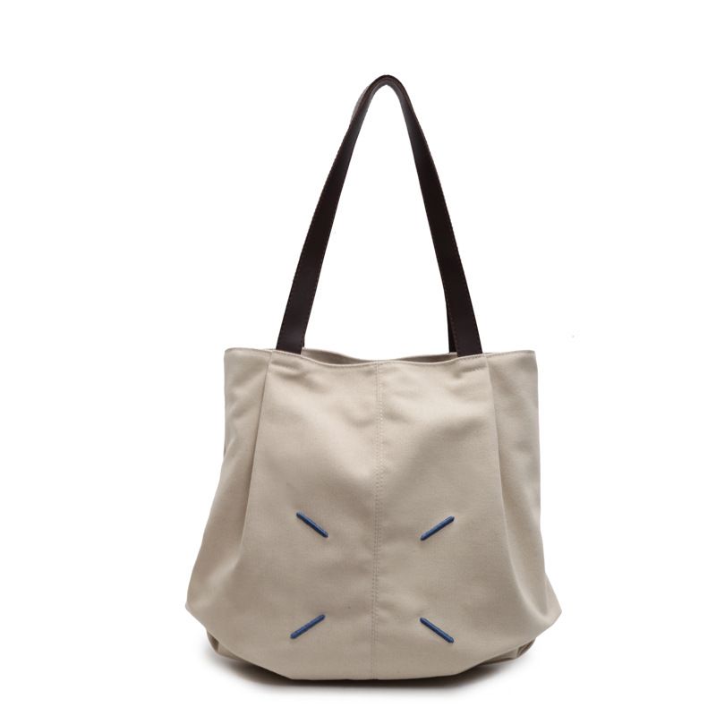 Fashion Casual Tote For Women 2025 Spring New Korean Style Large Capacity Office Commute Shoulder Bag_voghion.com